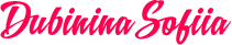 Sofiia Dubinina - Berufliches Profil - Lebenslauf - Portfolio
